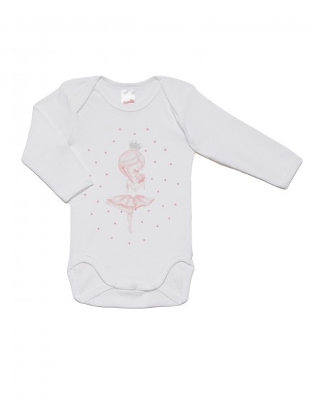 Minerva Βρεφικό Φορμάκι Κορίτσι Love Princess - Διπλό Πακέτο