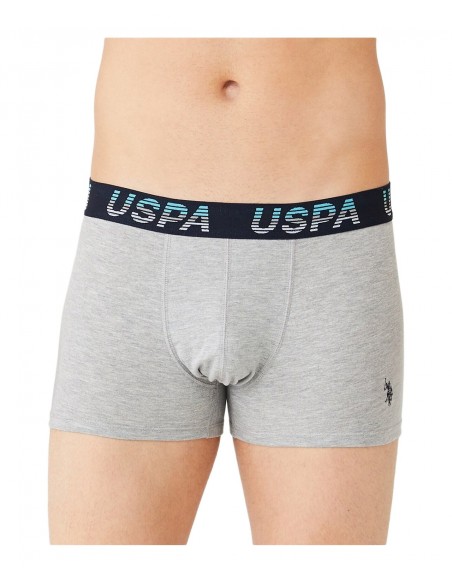 U.S. Polo ASSN. Ανδρικό Boxer Stripe Logo - Τριπλό Πακέτο