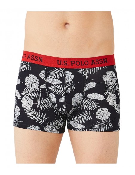 U.S. Polo ASSN. Ανδρικό Boxer Leaves - Τριπλό Πακέτο