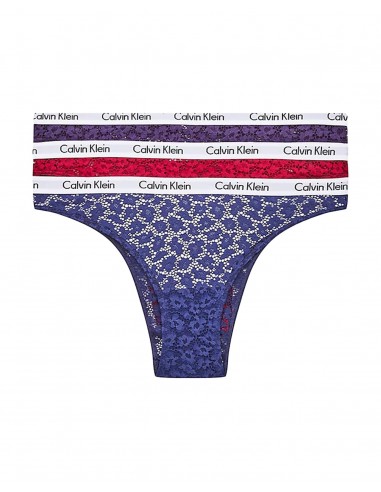 Calvin Klein Γυναικείο Brazil Carousel Lace - Τριπλό Πακέτο