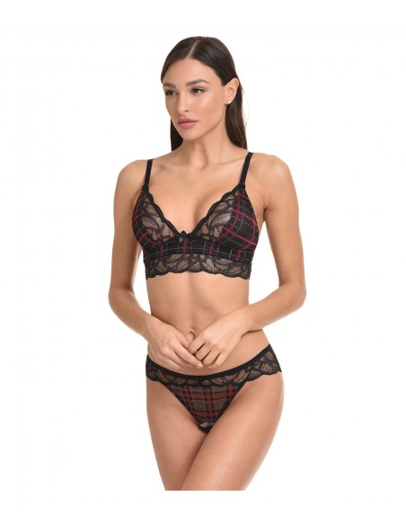 Miss Rosy Γυναικείο Brazil Check Lace