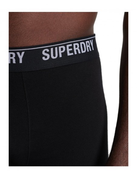 Superdry Men's Boxer Long Organic Cotton - 3 Pack