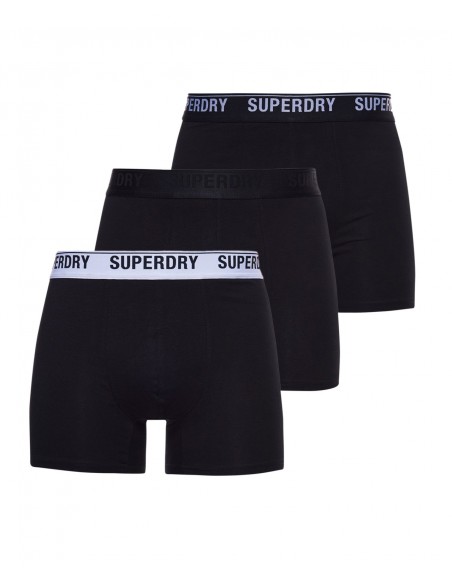 Superdry Men's Boxer Long Organic Cotton - 3 Pack