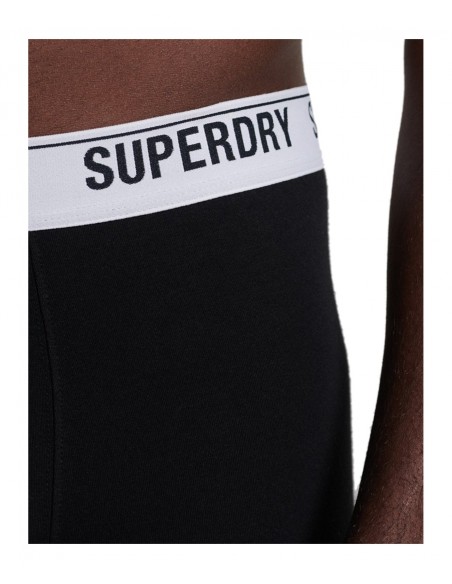 Superdry Men's Boxer Long Organic Cotton - 3 Pack