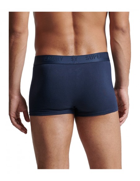 Superdry Men's Boxer Trunk Organic Cotton - 3 Pack