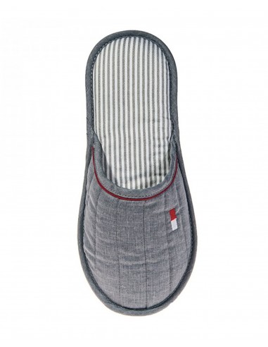 FMS Men's Fabric Slippers Soft Flag