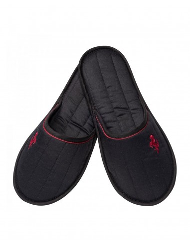 FMS Men's Fabric Slippers Soft Horse