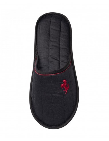FMS Men's Fabric Slippers Soft Horse