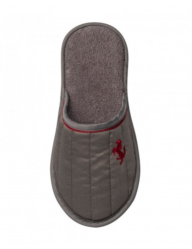 FMS Men's Fabric Slippers Soft Horse