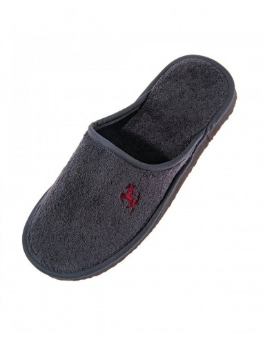 FMS Ανδρική Παντόφλα Πετσετέ Κέντημα...