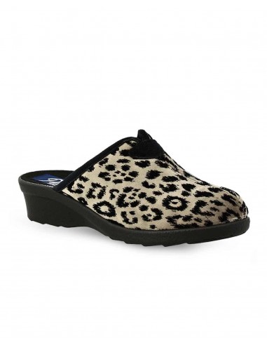 Parex Women's Home Slippers Leopard