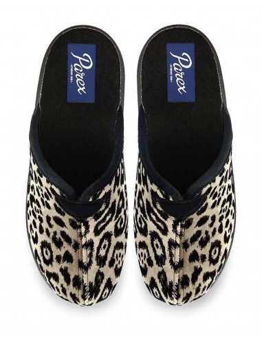 Parex Γυναικεία Παντόφλα Σπιτιού Leopard