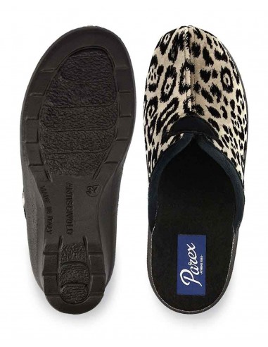 Parex Γυναικεία Παντόφλα Σπιτιού Leopard