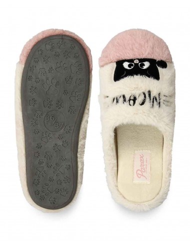Parex Women's Home Slippers Meow