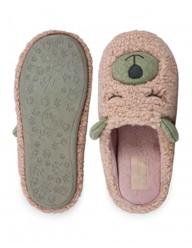 Parex Women's Home Slippers Bear
