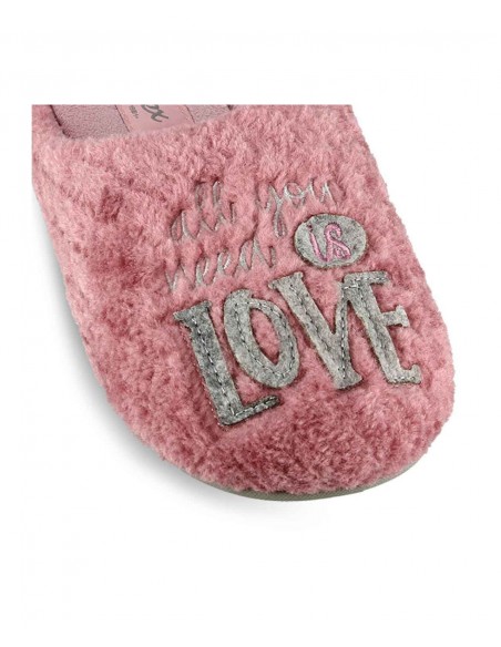Parex Γυναικείες Παντόφλες Σπιτιού All You Need Is Love