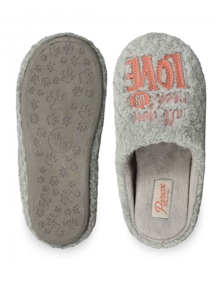 Parex Γυναικείες Παντόφλες Σπιτιού All You Need Is Love