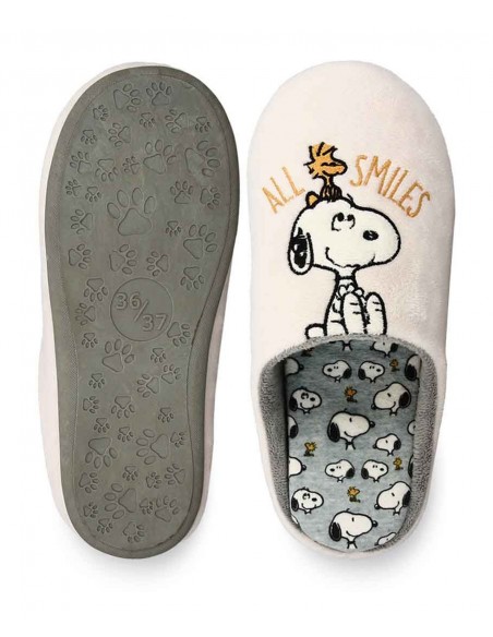 Parex Γυναικείες Παντόφλες Σπιτιού Snoopy Smile