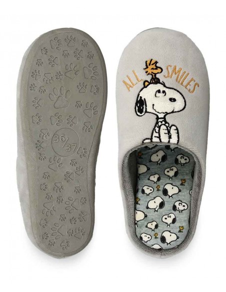 Parex Γυναικείες Παντόφλες Σπιτιού Snoopy Smile