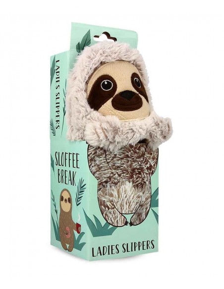 Parex Women's Home Slippers Animal Sloth