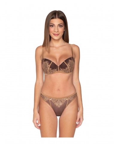 Luna Women's Bra Padded Balconette Tatoo