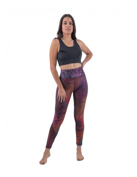 MyWrap Γυναικείο Κολάν Digital Color Jungle