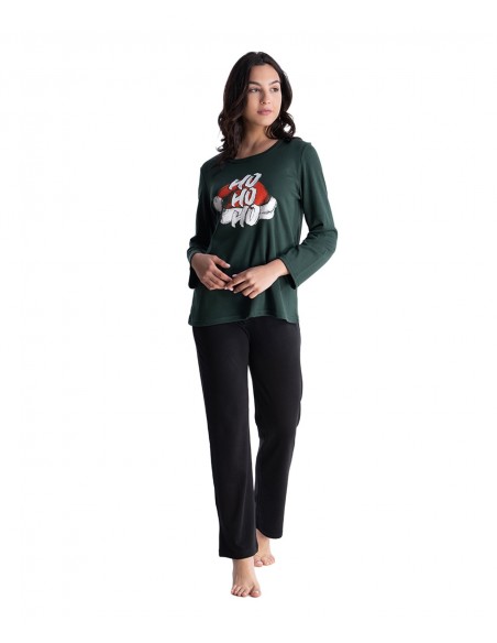 Rachel Women's Pyjama Santa Ho Ho Ho