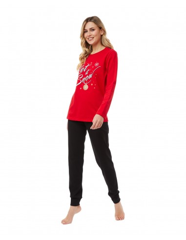 Minerva Women's Pyjama Let It Snow