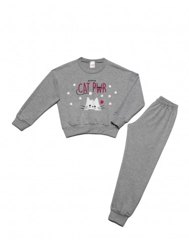Minerva Παιδική Πυτζάμα Κορίτσι Cat...