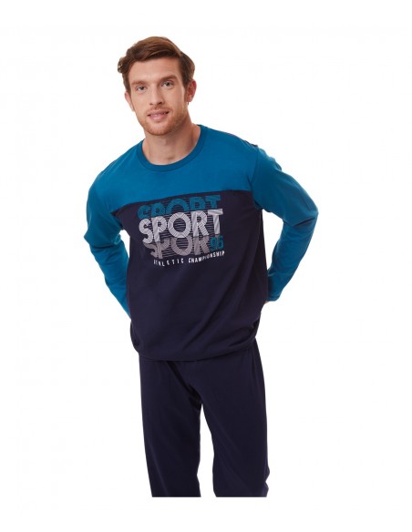 Minerva Men's Pyjama Sport Athletic Championship