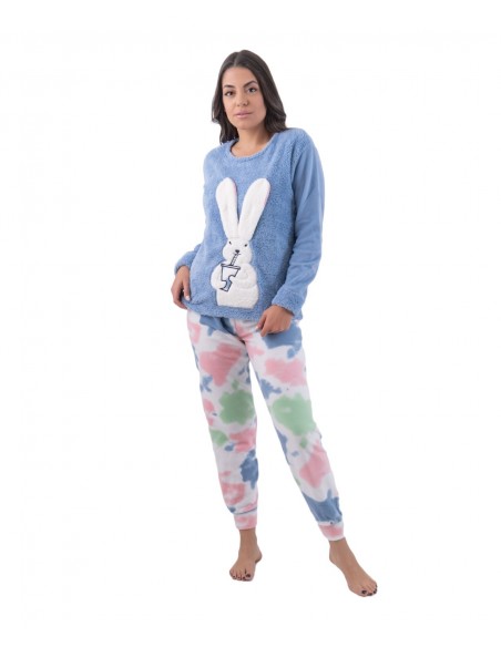 FMS Women's Pyjama Fleece Coffee Lover
