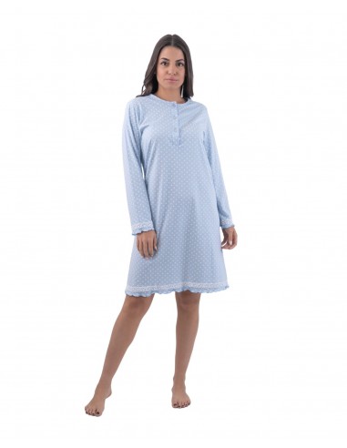 FMS Γυναικείο Νυχτικό Πουά