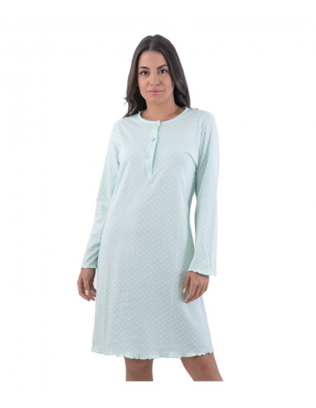 FMS Γυναικείο Νυχτικό Πουά