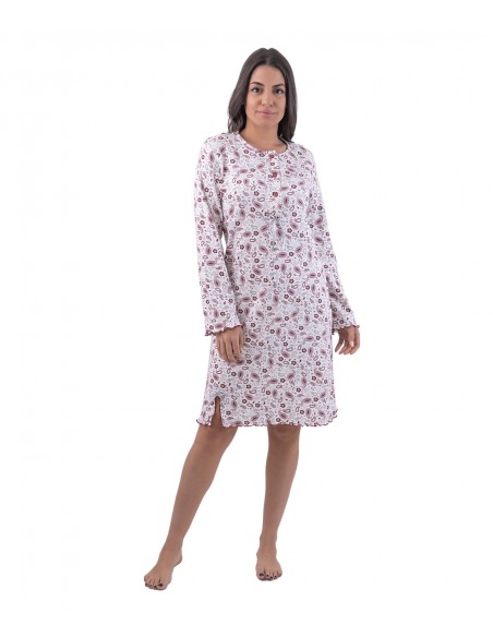 FMS Γυναικείο Νυχτικό Λαχούρι