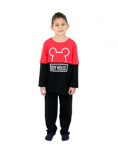 Galaxy Παιδική Πυτζάμα Αγόρι Boy House