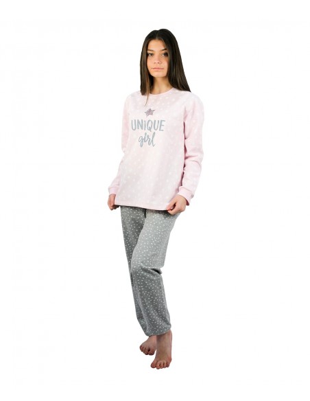 Galaxy Εφηβική Πυτζάμα Κορίτσι Be Unique Girl