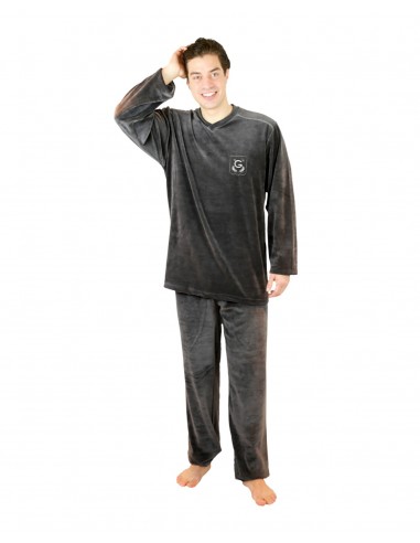 Galaxy Men's Pyjama Velvet Logo G