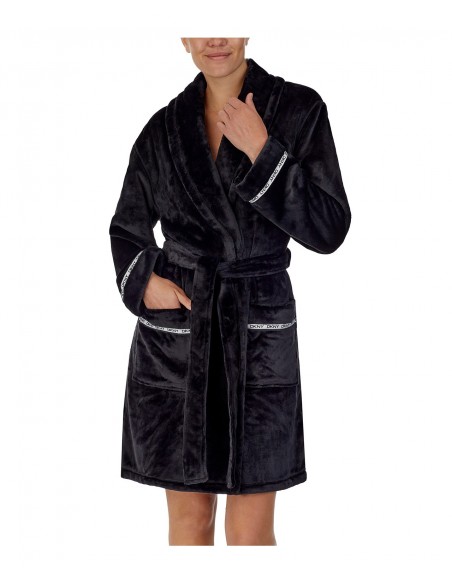 DKNY Γυναικεία Ρόμπα Fleece Signature