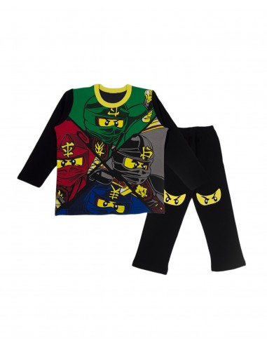 FMS Παιδική Πυτζάμα Αγόρι Ninja Boys