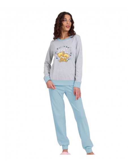 Lydia Creations Women's Pyjama Bear Love