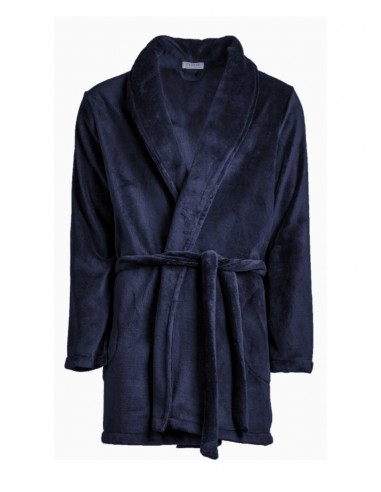 Pink Label Ανδρική Ρόμπα Fleece Τσέπες