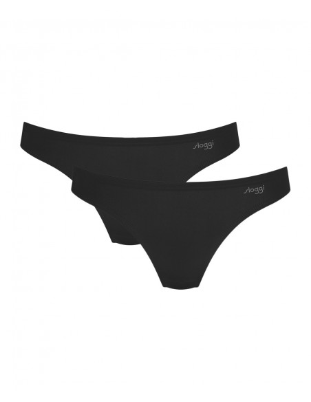 Sloggi Women's Slip Zero One Tanga - 2 Pack
