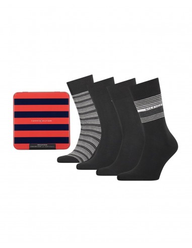 Tommy Hilfiger Men's Socks Stripe Tin...