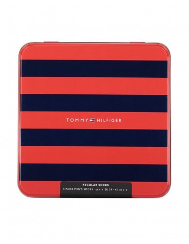 Tommy Hilfiger Men's Socks Stripe Tin...