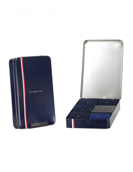 Tommy Hilfiger Ανδρικές Κάλτσες Stripe Dot Tin Συσκευασία Δώρου - 5 Ζεύγη