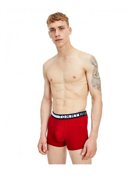 Tommy Hilfiger Men's Boxer Organic Logo Trunks - 3 Pack