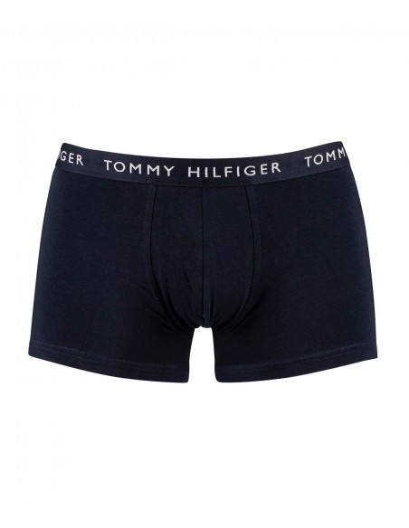 Tommy Hilfiger Men's Boxer Essential Logo Waistband Trunks - 3 Pack